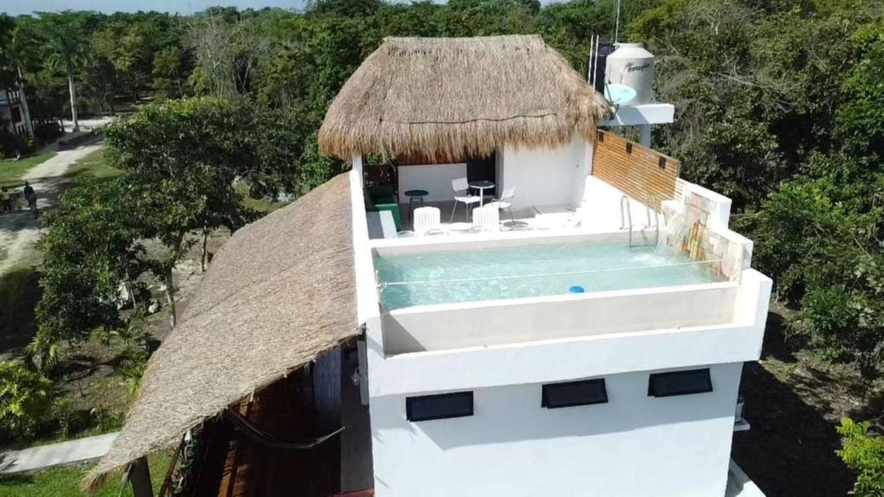 Royal Palm Bacalar Cabanas & Lagoon Club Dış mekan fotoğraf